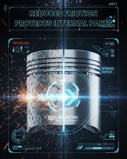 Oil Treatment - Engine Maintenance - 443ml | THREE GUYS - German Engineered