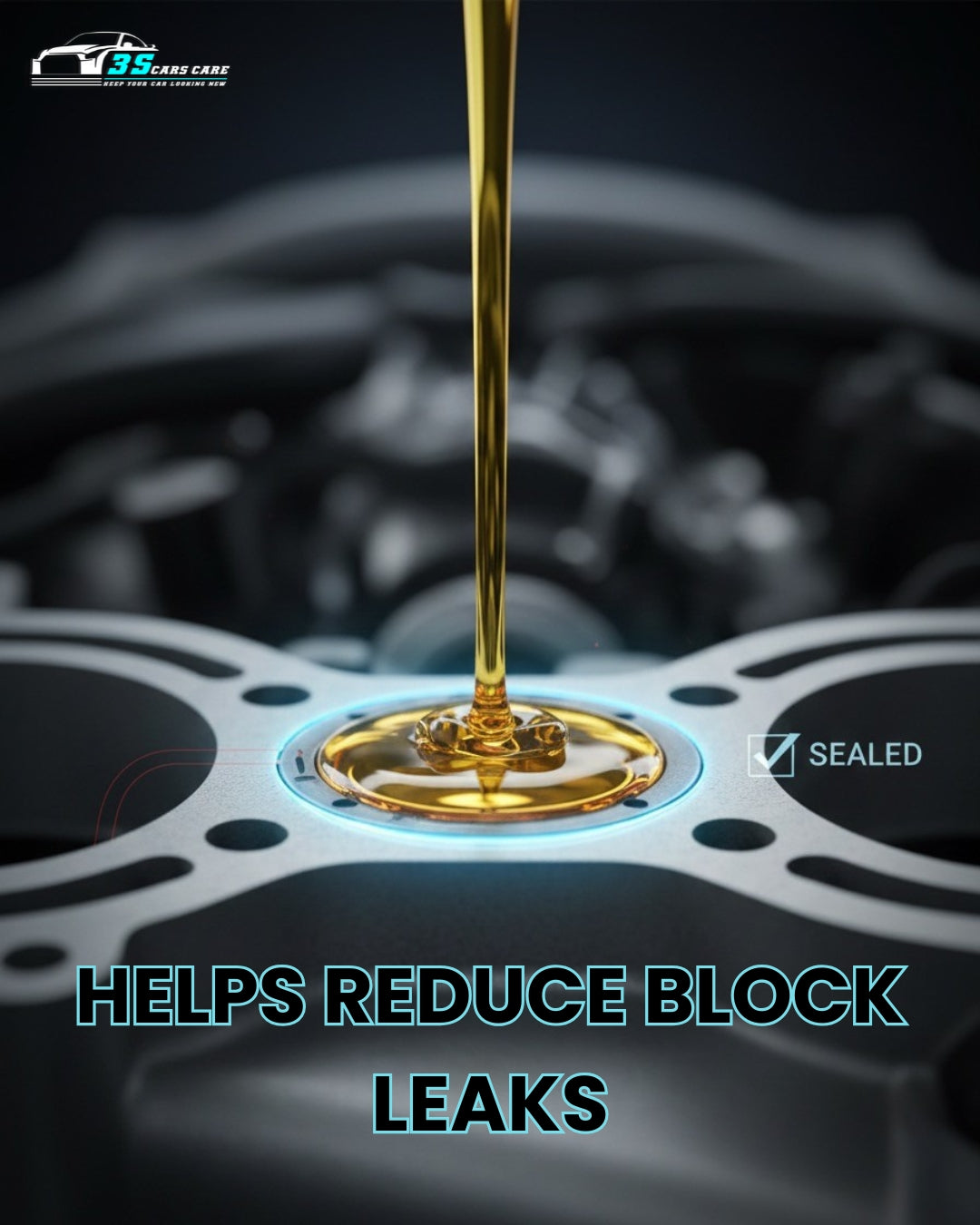 Oil Treatment - Engine Maintenance - 443ml | THREE GUYS - German Engineered