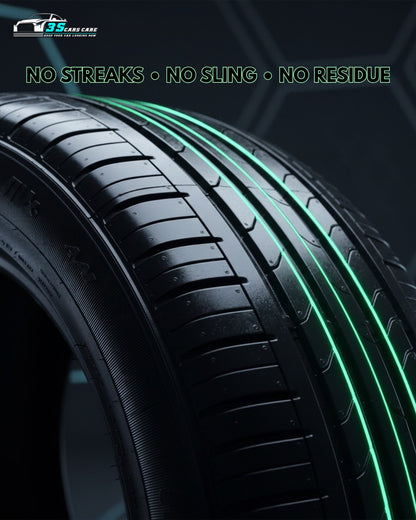 Tire Shine Plus – Streak-Free Shine – 250ml | THREE GUYS - German Engineered