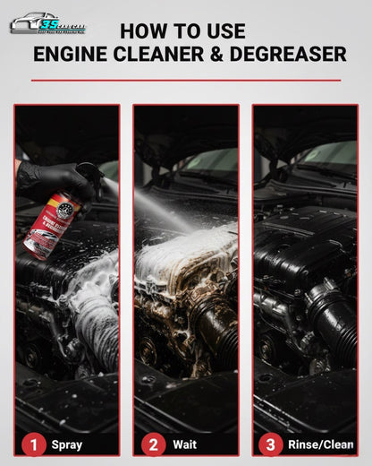 Engine Cleaner & Degreaser | THREE GUYS | German Engineered (250ml)