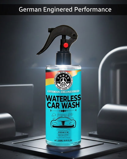 Waterless Car Wash – Shine, Clean & Protect - No Rinse – Eco-Friendly Car Cleaner & Polish | THREE GUYS - German Engineered