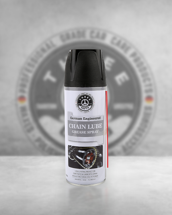 Chain Lube Grease Spray 450ml – High-Performance Lubricant for Chains, Hinges, Gears & Tools | Anti-Rust | THREE GUYS – German Engineered