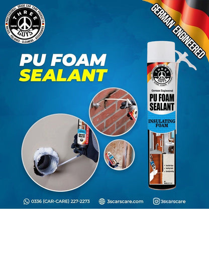 PU Foam Sealant 800ml – Insulate, Seal & Protect | THREE GUYS - German Engineered