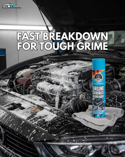 Engine Surface Degreaser 650ml – Heavy-Duty Foaming Cleaner | THREE GUYS | German Engineered