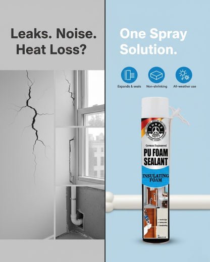 PU Foam Sealant 800ml – Insulate, Seal & Protect | THREE GUYS - German Engineered