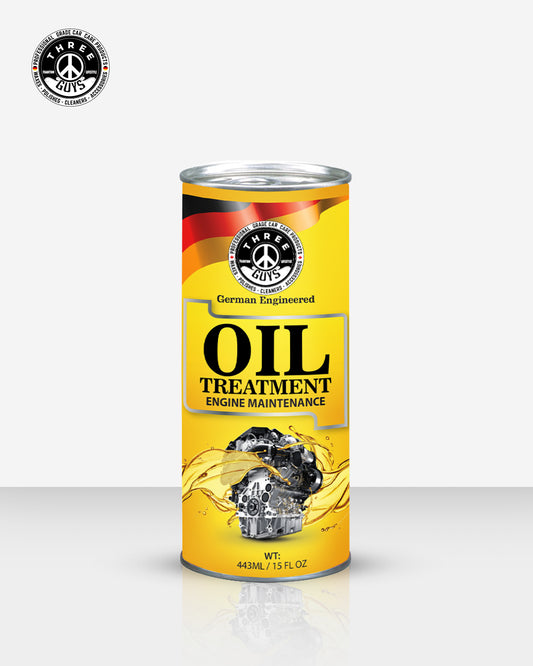 Oil Treatment - Engine Maintenance - 443ml | THREE GUYS - German Engineered