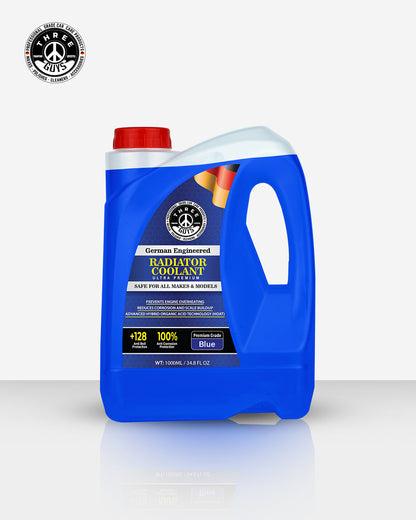 Radiator Coolant Blue – Premium Grade | (HOAT) Technology | THREE GUYS - German Engineered