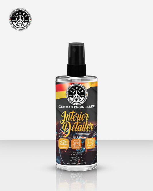 Interior Detailer – Clean. Refresh. Protect. – 250ml | THREE GUYS - German Engineered