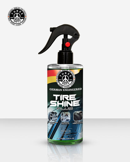 Tire Shine Plus – Streak-Free Shine – 250ml | THREE GUYS - German Engineered