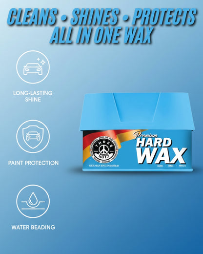 Premium Hard Wax – Carnauba Formula for Deep Gloss & UV Protection | THREE GUYS | German Engineered