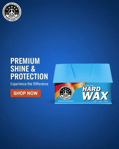 Premium Hard Wax – Carnauba Formula for Deep Gloss & UV Protection | THREE GUYS | German Engineered