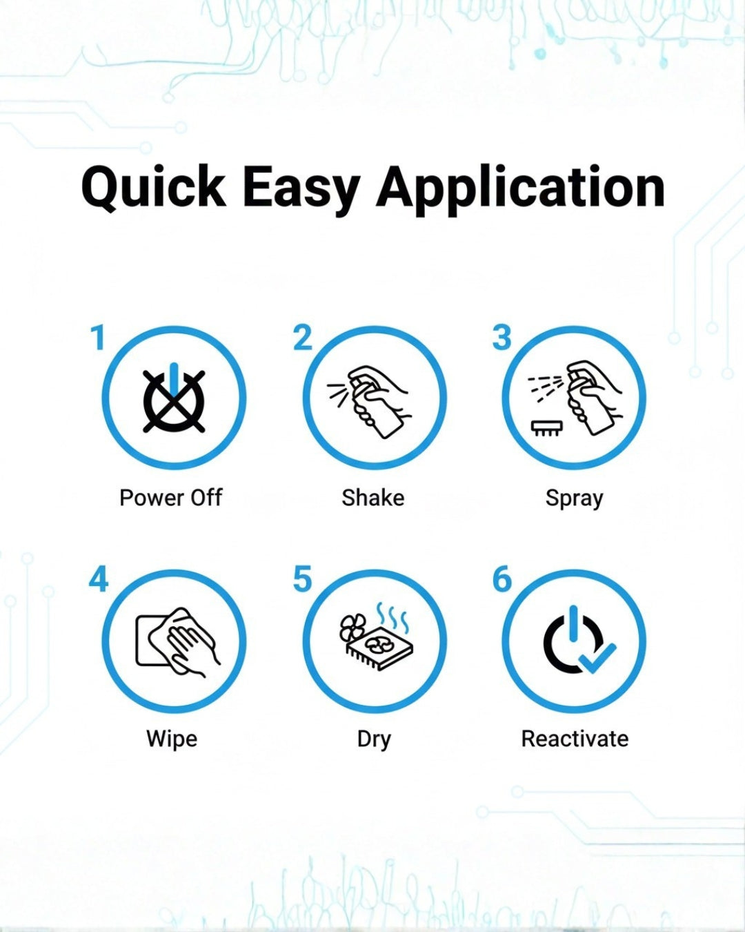 Electronic Contact Cleaner Spray 450ml - Fast Drying, Residue-Free Formula | German Engineered by THREE GUYS