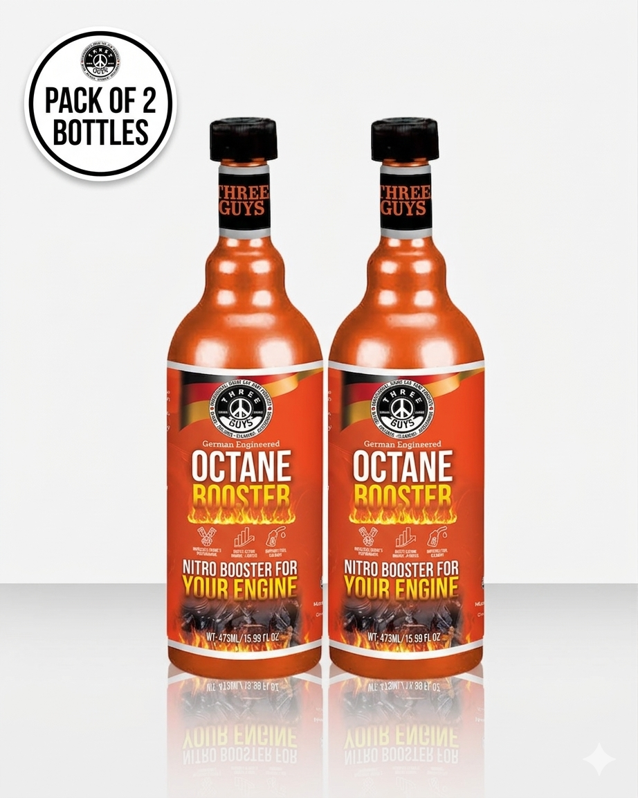 Octane Booster – 473ml – THREE GUYS - German Engineered