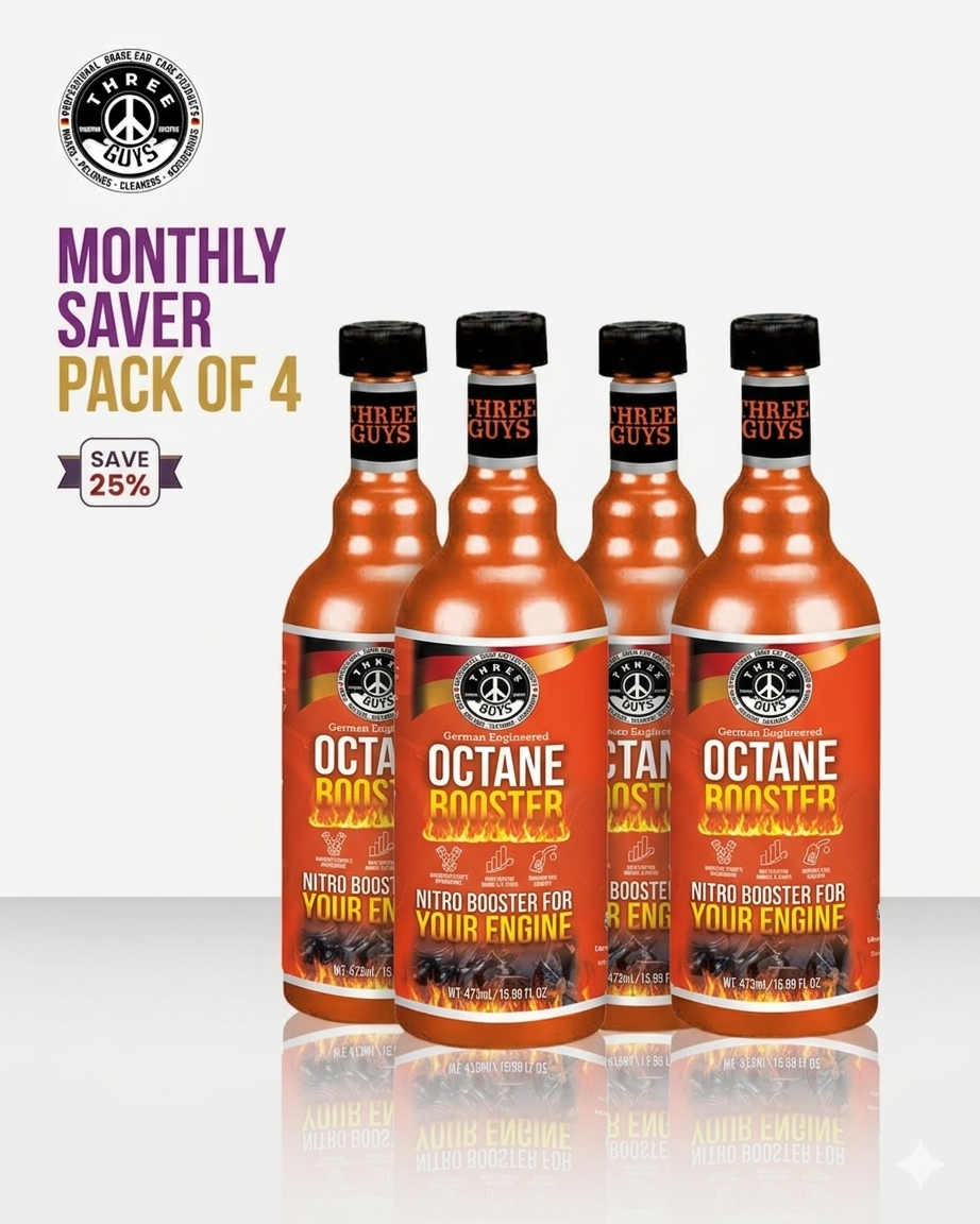 Octane Booster – 473ml – THREE GUYS - German Engineered