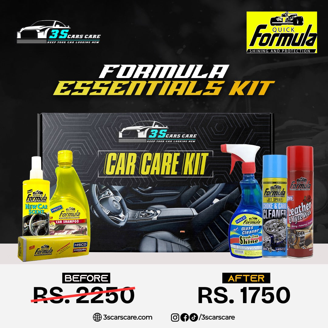 FORMULA Essential Kit - Premium Car Care Solution (6-in-1)