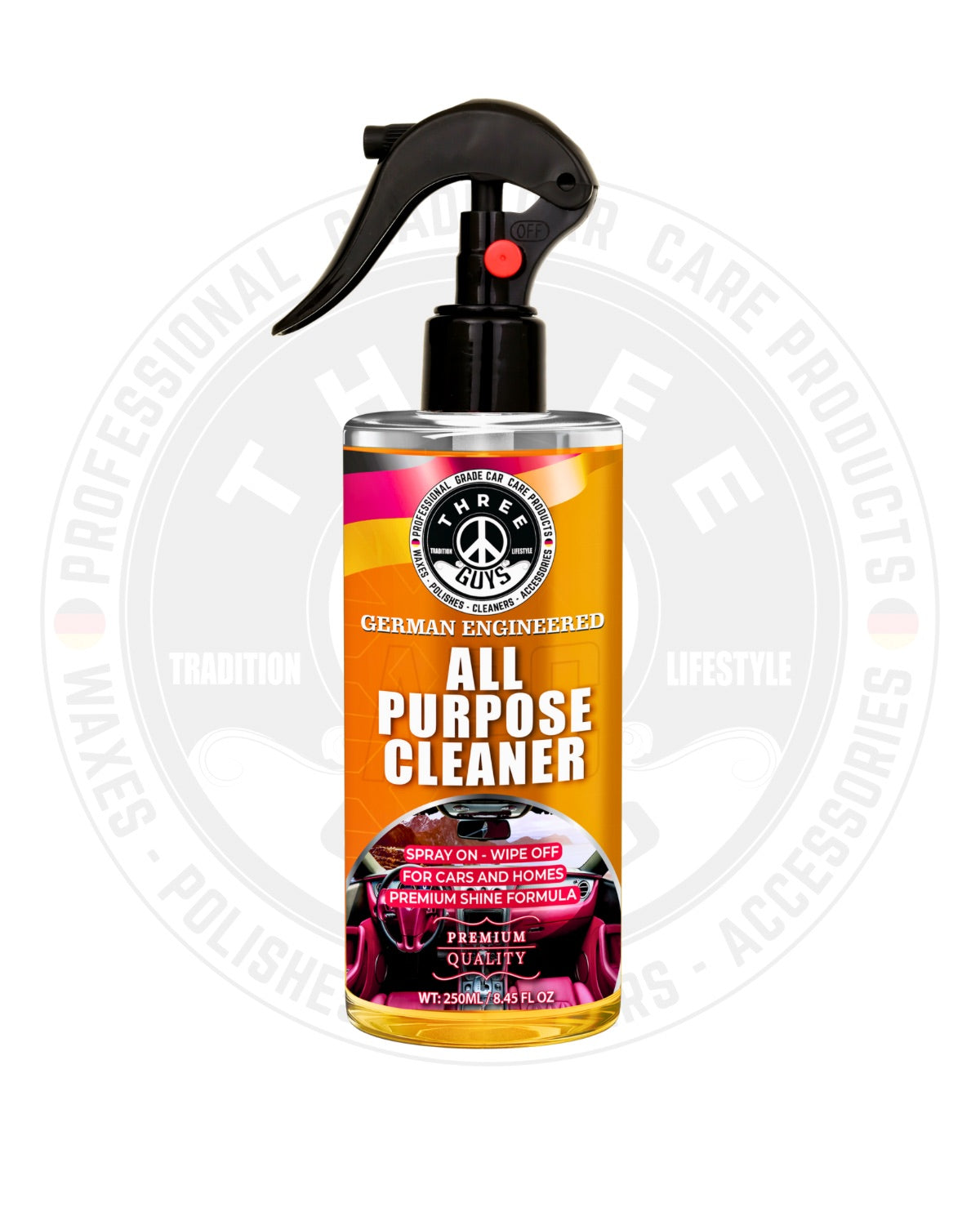 All Purpose Cleaner – APC – 250ml | THREE GUYS – German Engineered