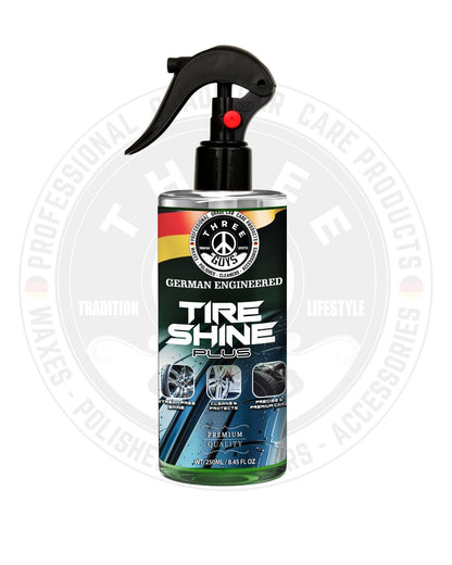 Tire Shine Plus – Streak-Free Shine – 250ml | THREE GUYS - German Engineered