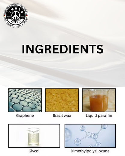 Carnauba Wax – Deep Gloss – 250g | THREE GUYS - German Engineered