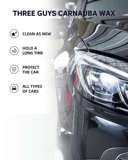 Carnauba Wax – Deep Gloss – 250g | THREE GUYS - German Engineered