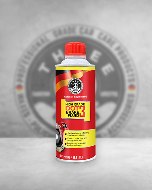 High Grade Brake Fluid DOT 3 | Heavy-Duty, Non-Petroleum Based – THREE GUYS - German Engineered
