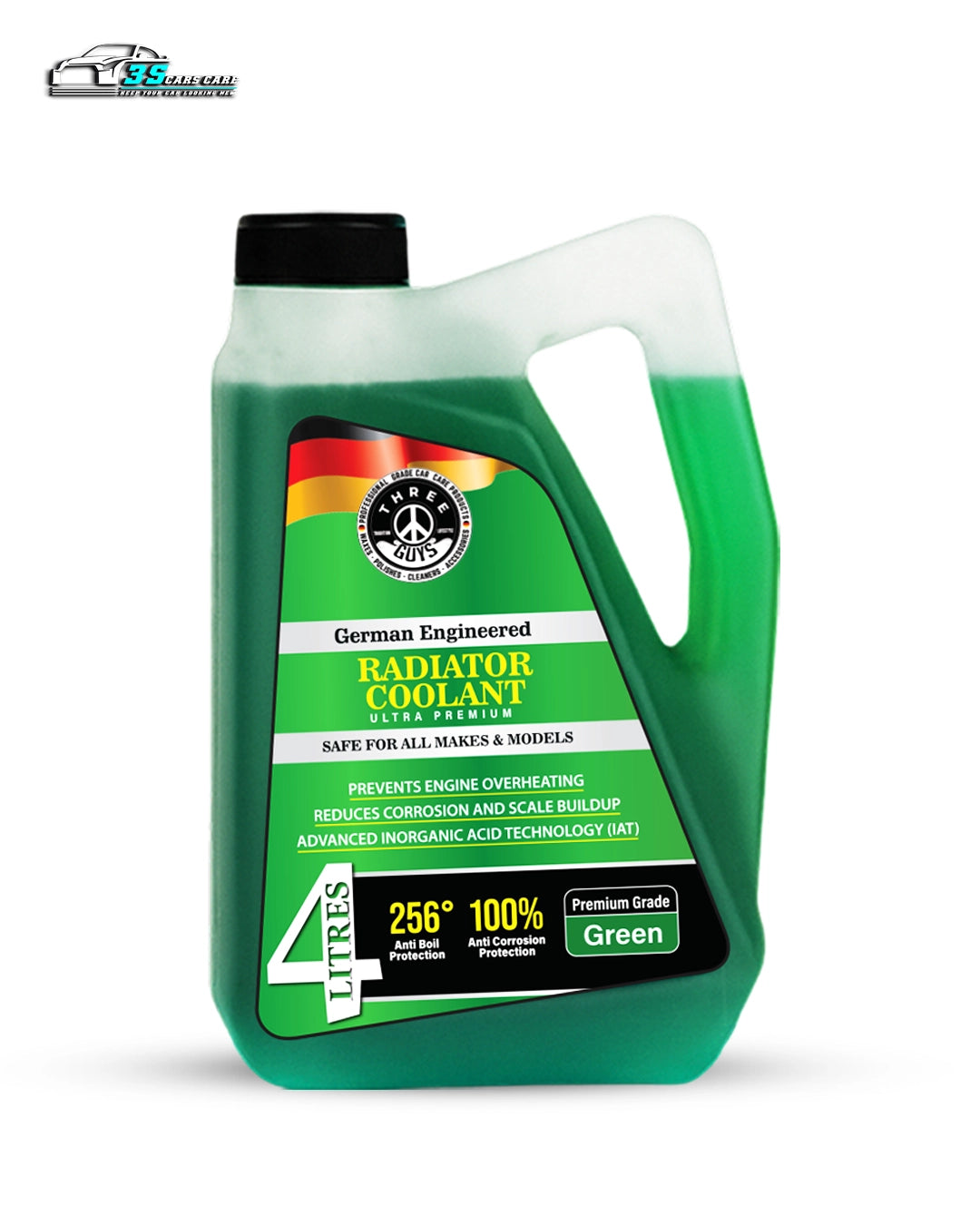 Radiator Coolant Green – Premium Grade | (IAT) Technology | THREE GUYS ...