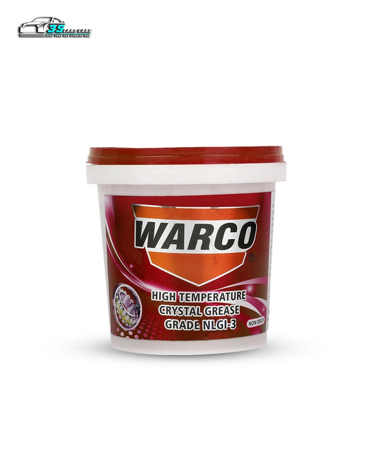 High Temperature Crystal Grease – Red | NLGI-3 | Non-Drop Formula - 500gm | WARCO