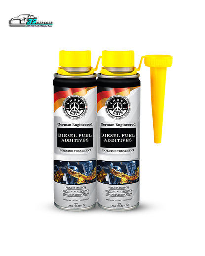 Diesel Fuel Additive | Injector Cleaner & Lubricant | Boosts Fuel Efficiency & Reduces Emissions – 320ml  – THREE GUYS – German Engineered