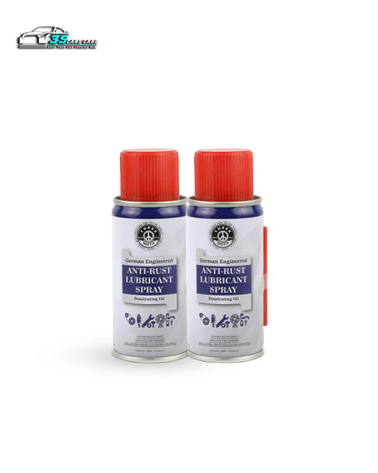 Anti-Rust Lubricant Spray - 100ml | Penetrating Oil, Rust Remover & Multi-Purpose De-Rust Spray | THREE GUYS - German Engineered