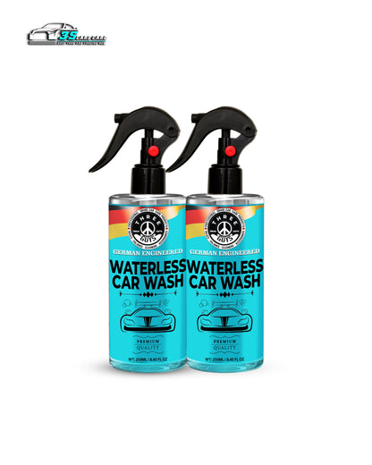 Waterless Car Wash – Shine, Clean & Protect - No Rinse – Eco-Friendly Car Cleaner & Polish | THREE GUYS - German Engineered