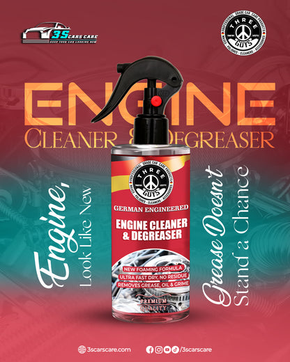 Engine Cleaner & Degreaser | THREE GUYS | German Engineered (250ml)