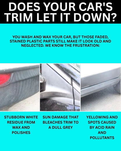 Plastic & Trim Restorer | THREE GUYS | German Engineered (250ml)