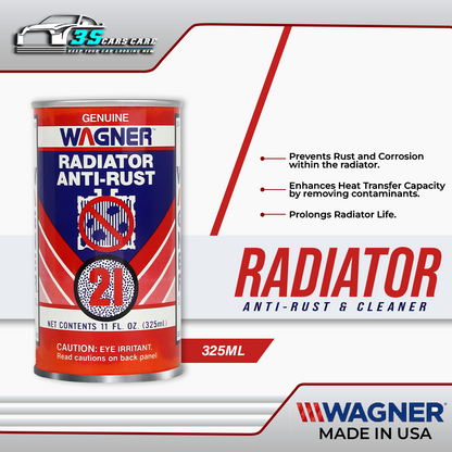 Radiator Anti-Rust & Cleaner - 325ml - WAGNER - Made in U.S.A