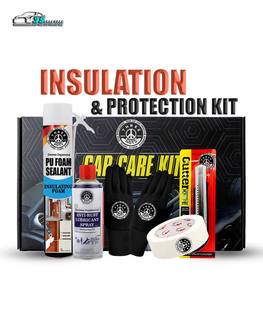 THREE GUYS Insulation & Protection Kit – Complete Automotive & Industrial Solution