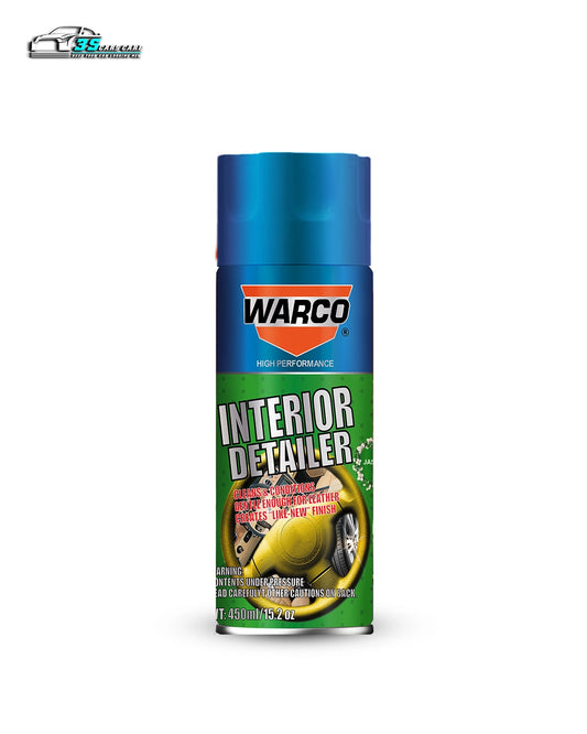 WARCO Interior Detailer 450ml – Dashboard Polish & Leather Conditioner with Jasmine Fragrance