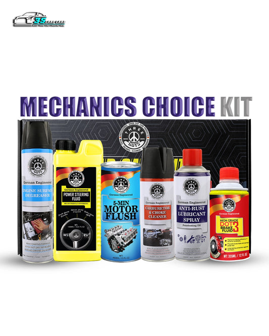 THREE GUYS Mechanics Choice Kit – Professional Car Care Made Easy!