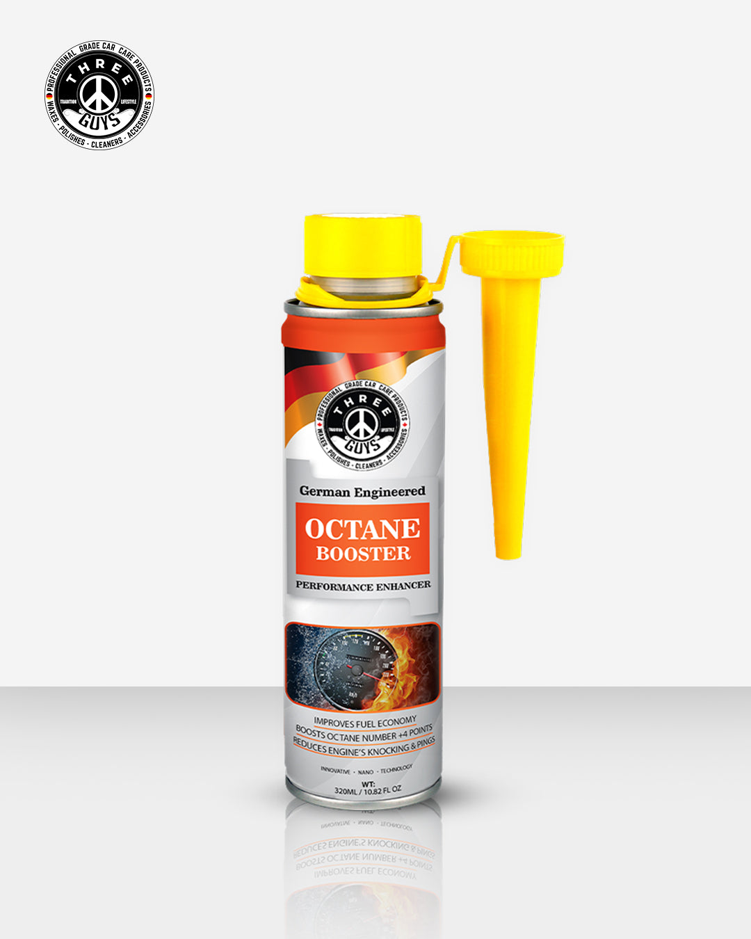 Octane Booster – 320ml – THREE GUYS - German Engineered