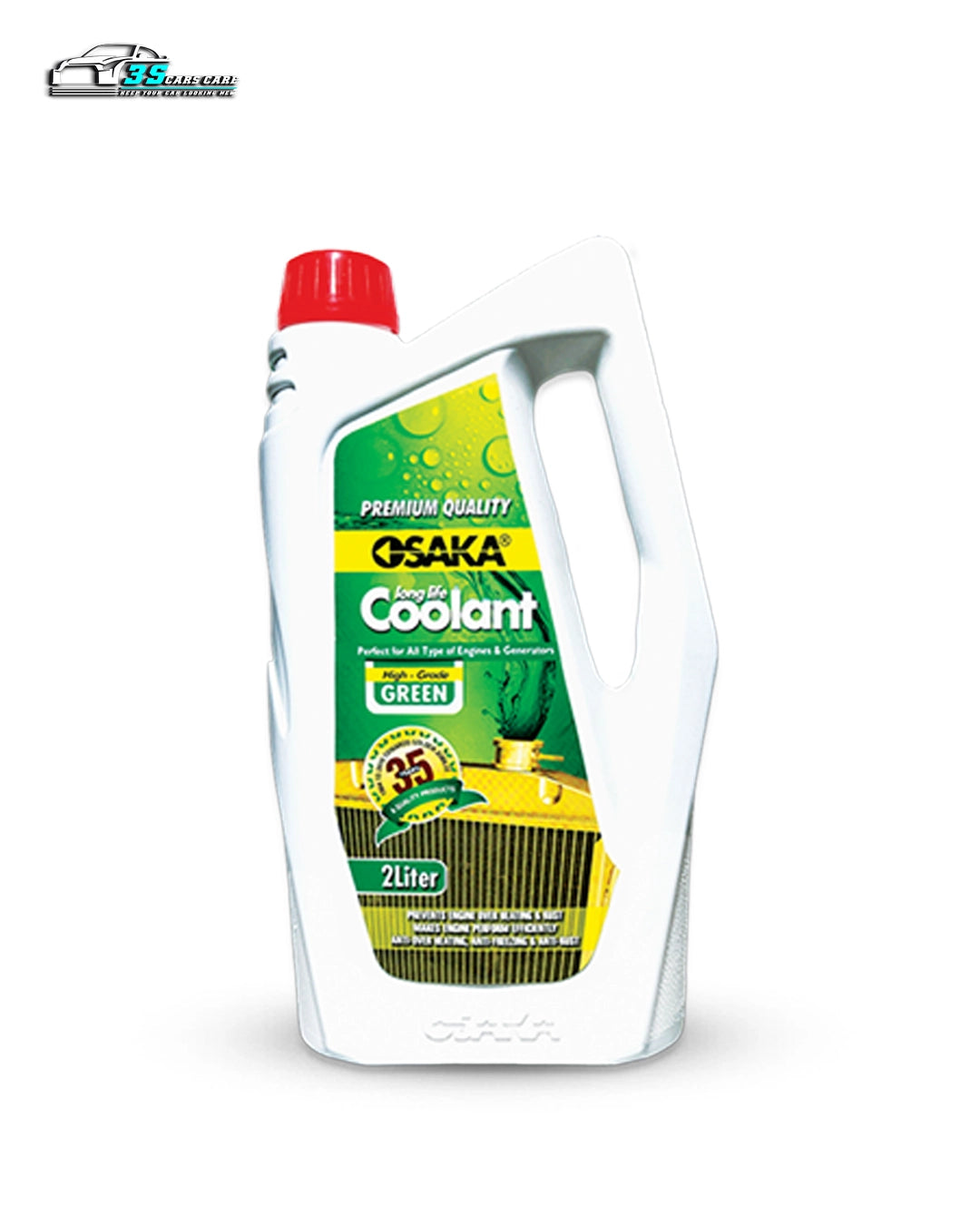 Long Life Coolant - HIGH GRADE GREEN - 2 Litre - OSAKA