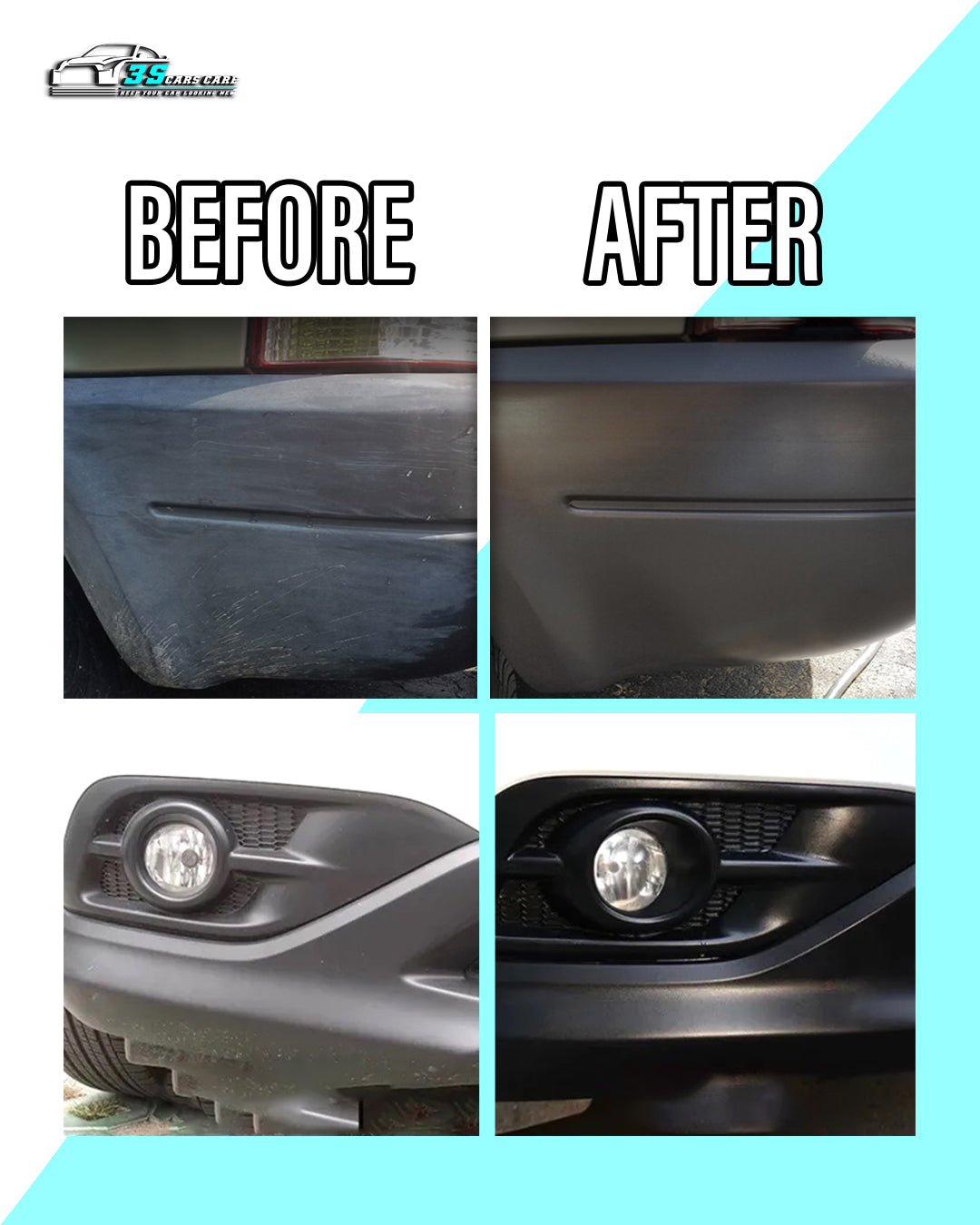 Plastic & Trim Restorer | THREE GUYS | German Engineered (250ml)