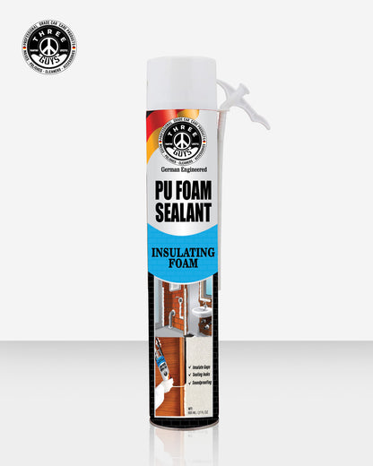 PU Foam Sealant 800ml – Insulate, Seal & Protect | THREE GUYS - German Engineered