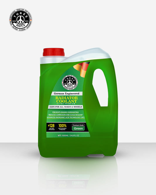 Radiator Coolant Green – Premium Grade | (IAT) Technology | THREE GUYS - German Engineered