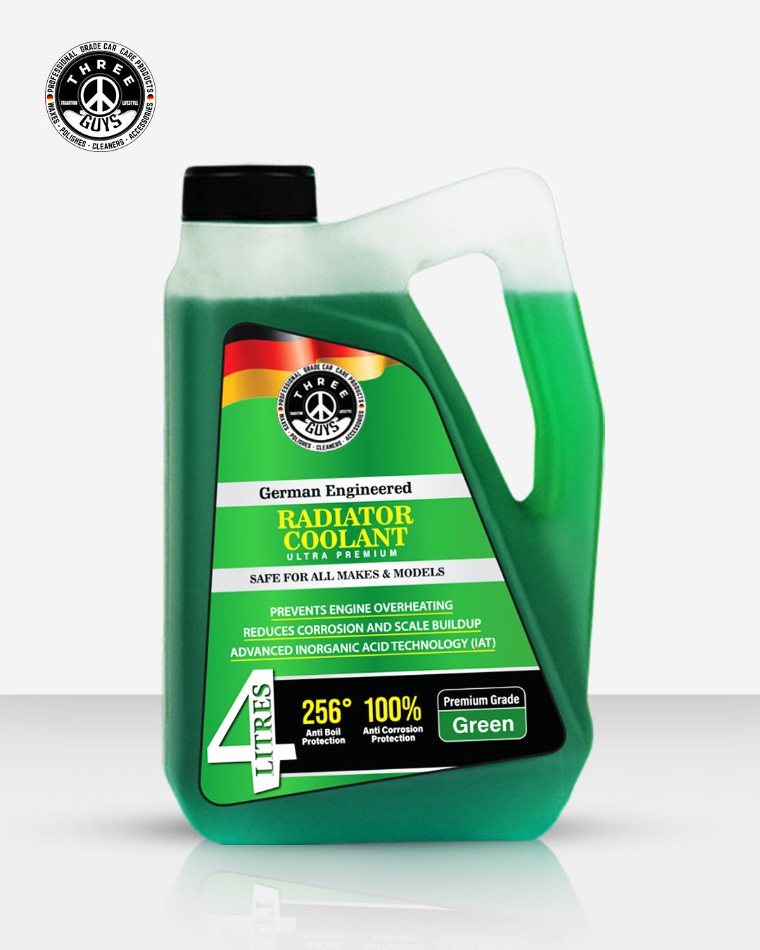 THREE GUYS Green Coolant | Traditional IAT Formula | Classic Engine ...