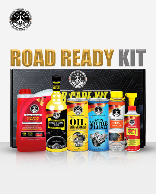 Road Ready Kit – Complete Engine & Performance Care – THREE GUYS