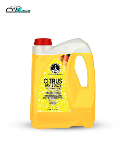 Citrus Wash & Gloss Car Shampoo – High Foam Snow Foam Shampoo for Car Wash & Shine | THREE GUYS – German Engineered