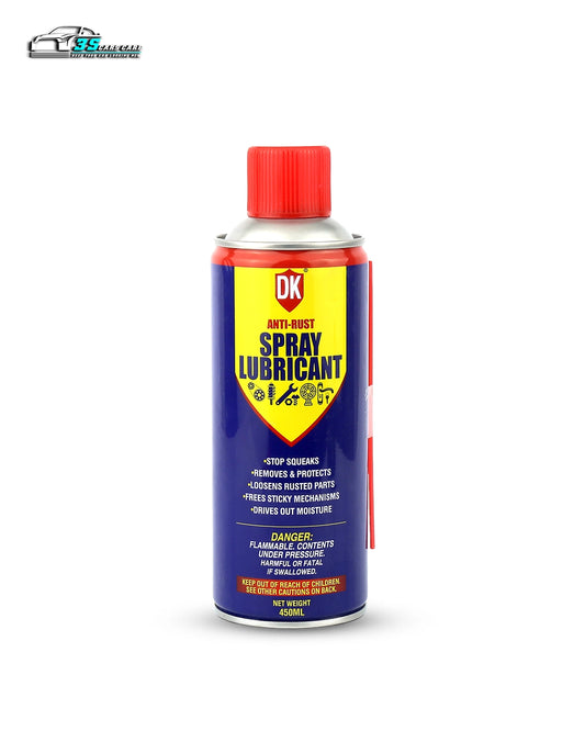 Anti-Rust Lubricant Spray – 450ml | Multi-Purpose Rust Remover & Metal Lubrication Spray for Car, Home, Machine | DK