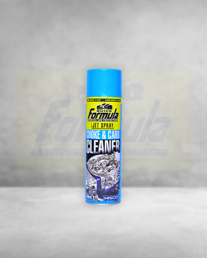 Carburetor + Choke & Parts Cleaner Spray – 550ml | High-Performance Degreaser | FORMULA