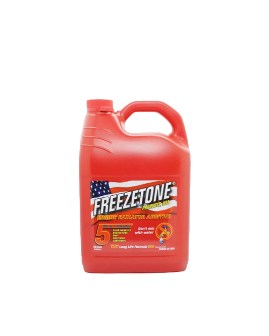 Anti-Freeze Coolant RED – 1 Gallon (3.79L) | Heavy & Light Duty Engine Protection FREEZETONE (U.S.A.)