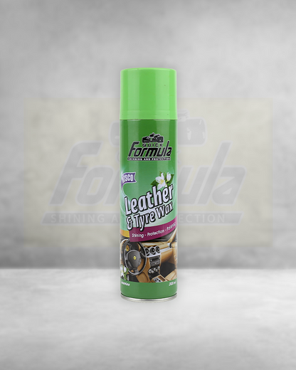 Leather & Tyre Wax - Jasmine Dashboard Polish - 300ml - FORMULA