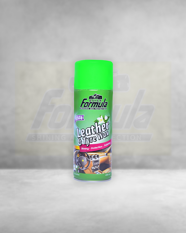 Leather & Tyre Wax - Jasmine | Dashboard Polish - 450ml - FORMULA