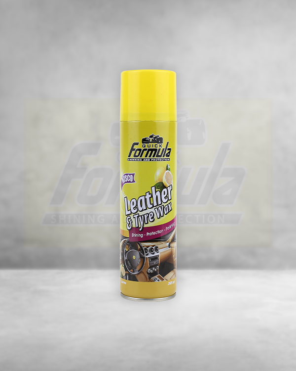 Leather & Tyre Wax - Lemon | Dashboard Polish - 300ml - FORMULA