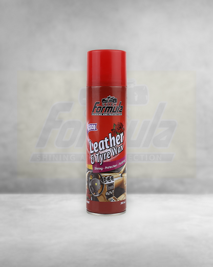 Leather & Tyre Wax - Rose | Dashboard Polish - 300ml - FORMULA